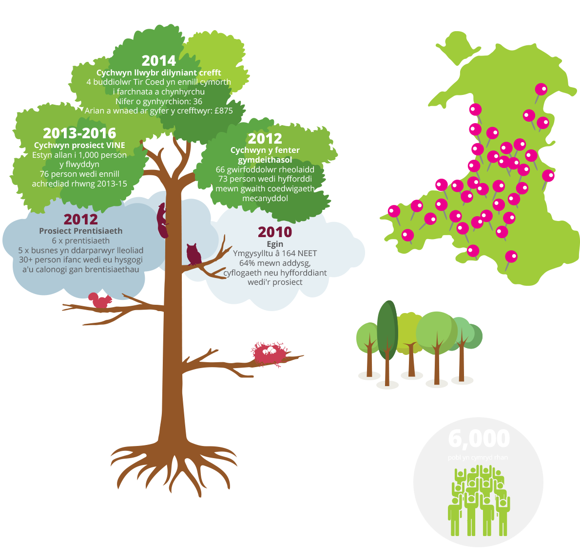 History Tree Welsh